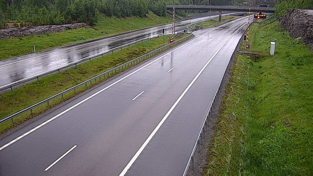 Kelikamerat Kuva Tie 7 Virolahti, Vaalimaan tunneli, puomi länsi, Virolahti, Kymenlaakso