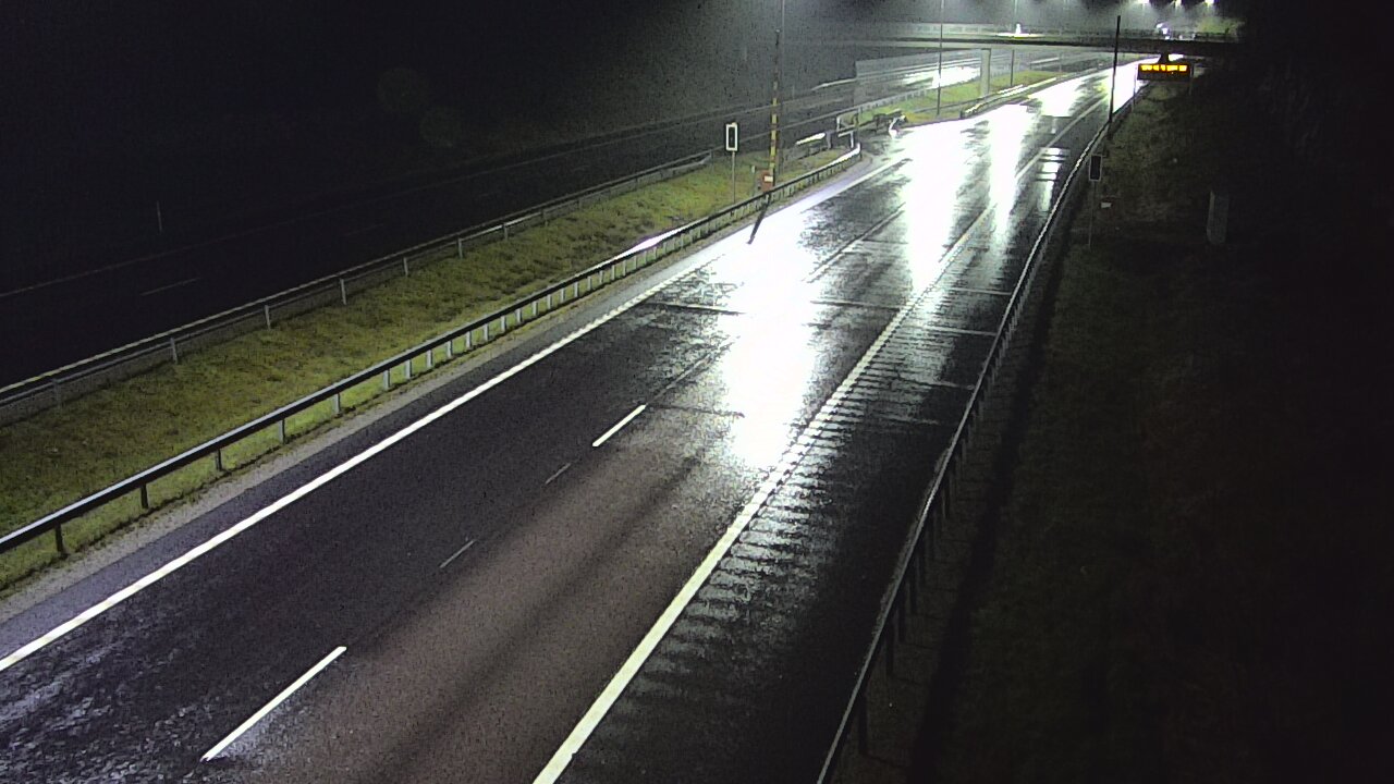 Weather Camera Image Road 7 Virolahti, Vaalimaan tunneli, boom west, Virolahti, Kymenlaakso