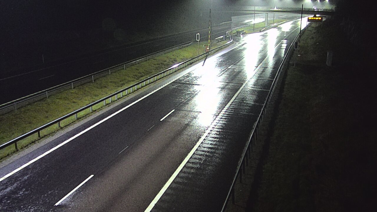 Weather Camera Image Road 7 Virolahti, Vaalimaan tunneli, boom west, Virolahti, Kymenlaakso