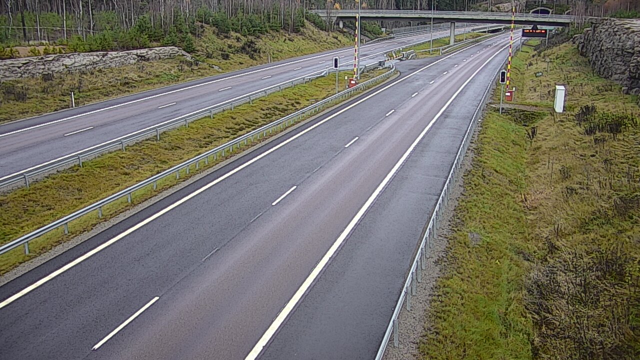 Kelikamerat Kuva Tie 7 Virolahti, Vaalimaan tunneli, puomi länsi, Virolahti, Kymenlaakso