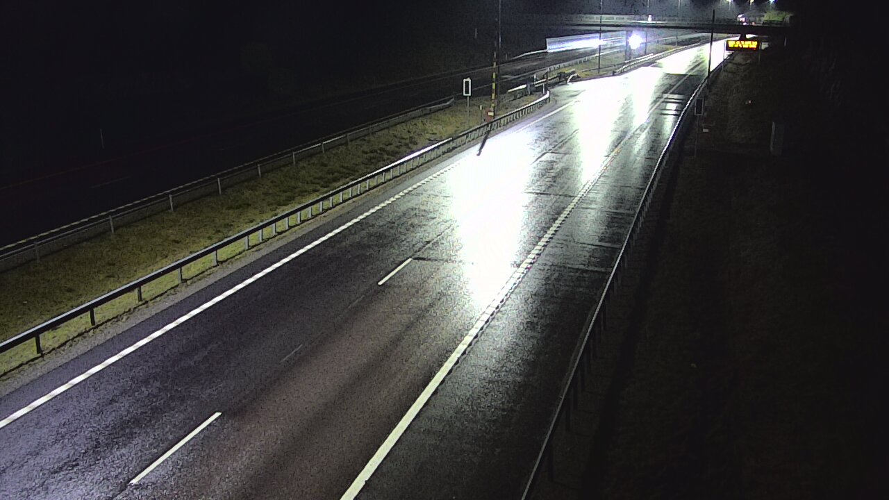 Weather Camera Image Road 7 Virolahti, Vaalimaan tunneli, boom west, Virolahti, Kymenlaakso