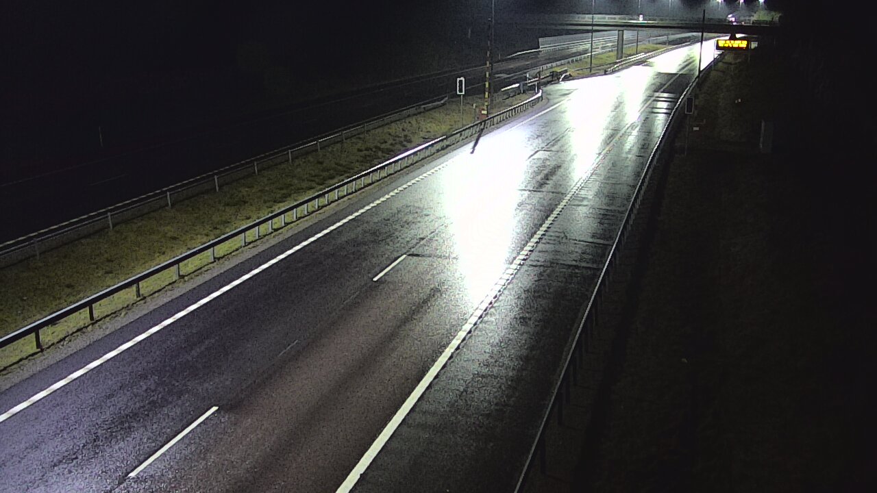 Weather Camera Image Road 7 Virolahti, Vaalimaan tunneli, boom west, Virolahti, Kymenlaakso