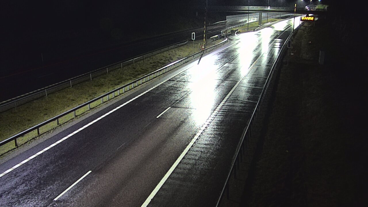 Weather Camera Image Road 7 Virolahti, Vaalimaan tunneli, boom west, Virolahti, Kymenlaakso