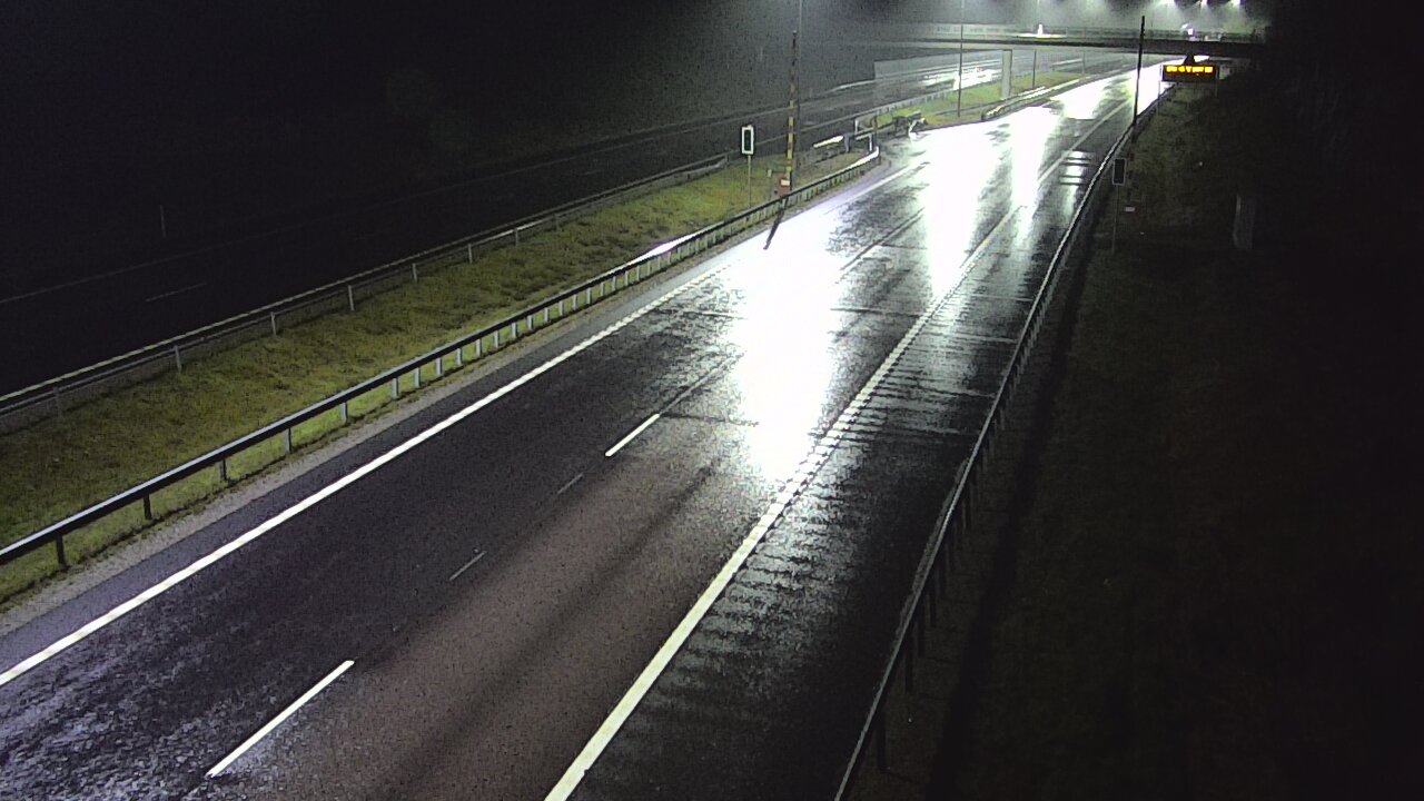 Weather Camera Image Road 7 Virolahti, Vaalimaan tunneli, boom west, Virolahti, Kymenlaakso