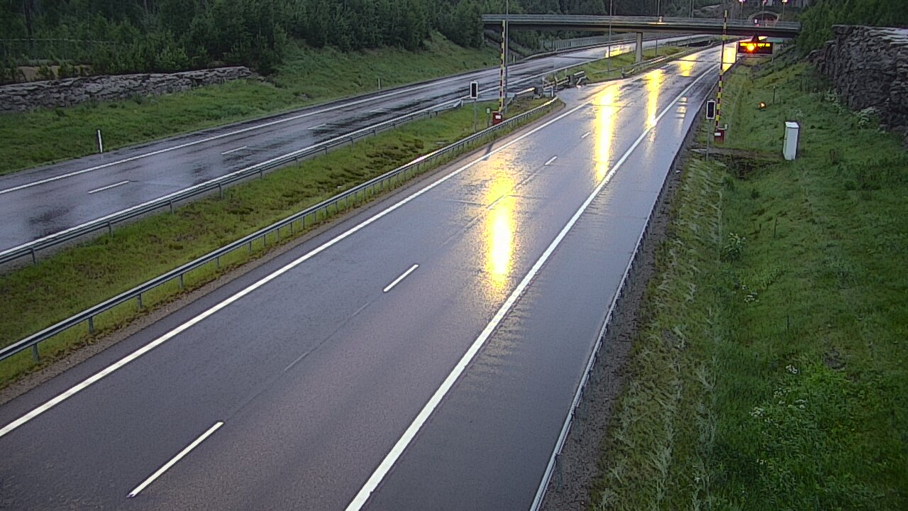 Kelikamerat Kuva Tie 7 Virolahti, Vaalimaan tunneli, puomi länsi, Virolahti, Kymenlaakso