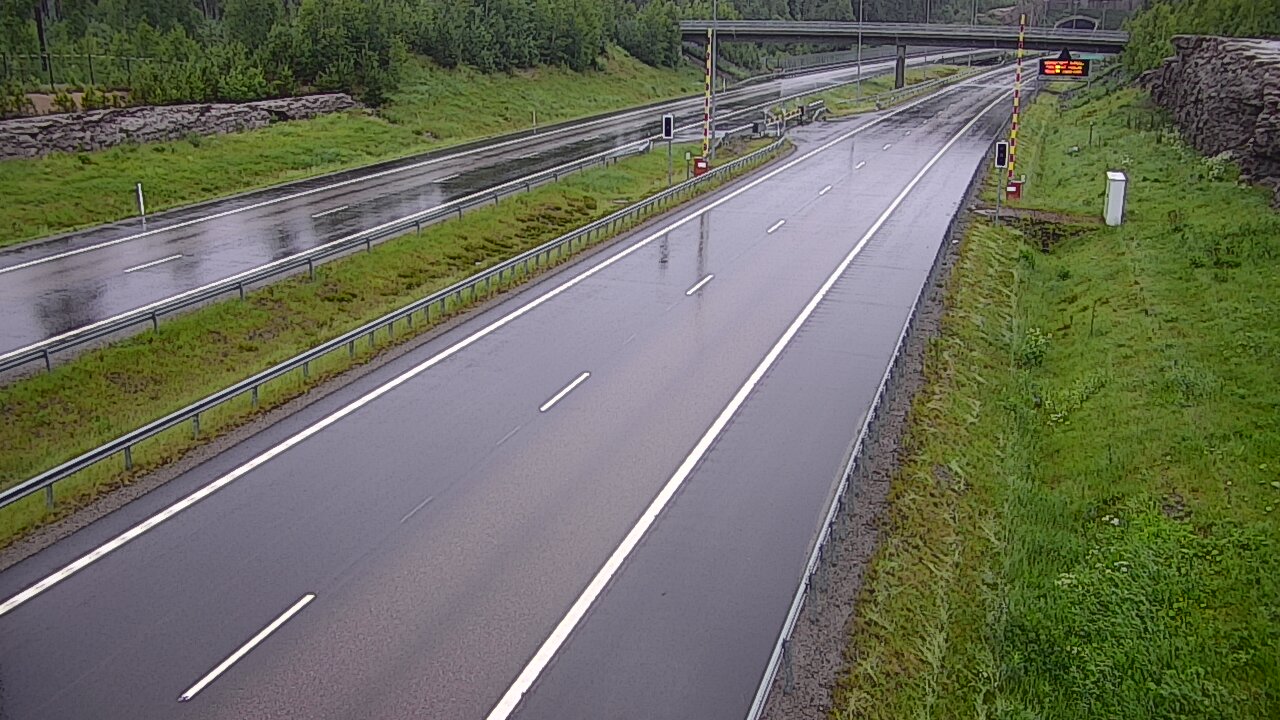 Kelikamerat Kuva Tie 7 Virolahti, Vaalimaan tunneli, puomi länsi, Virolahti, Kymenlaakso