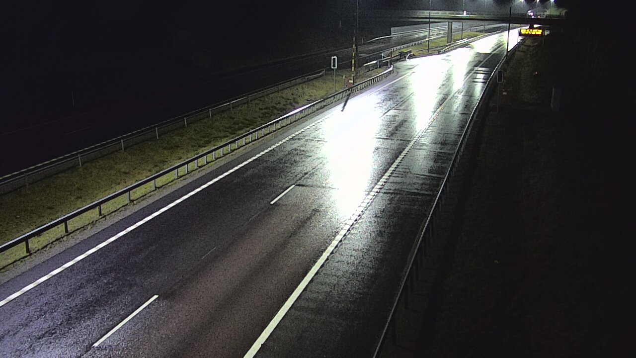 Weather Camera Image Road 7 Virolahti, Vaalimaan tunneli, boom west, Virolahti, Kymenlaakso