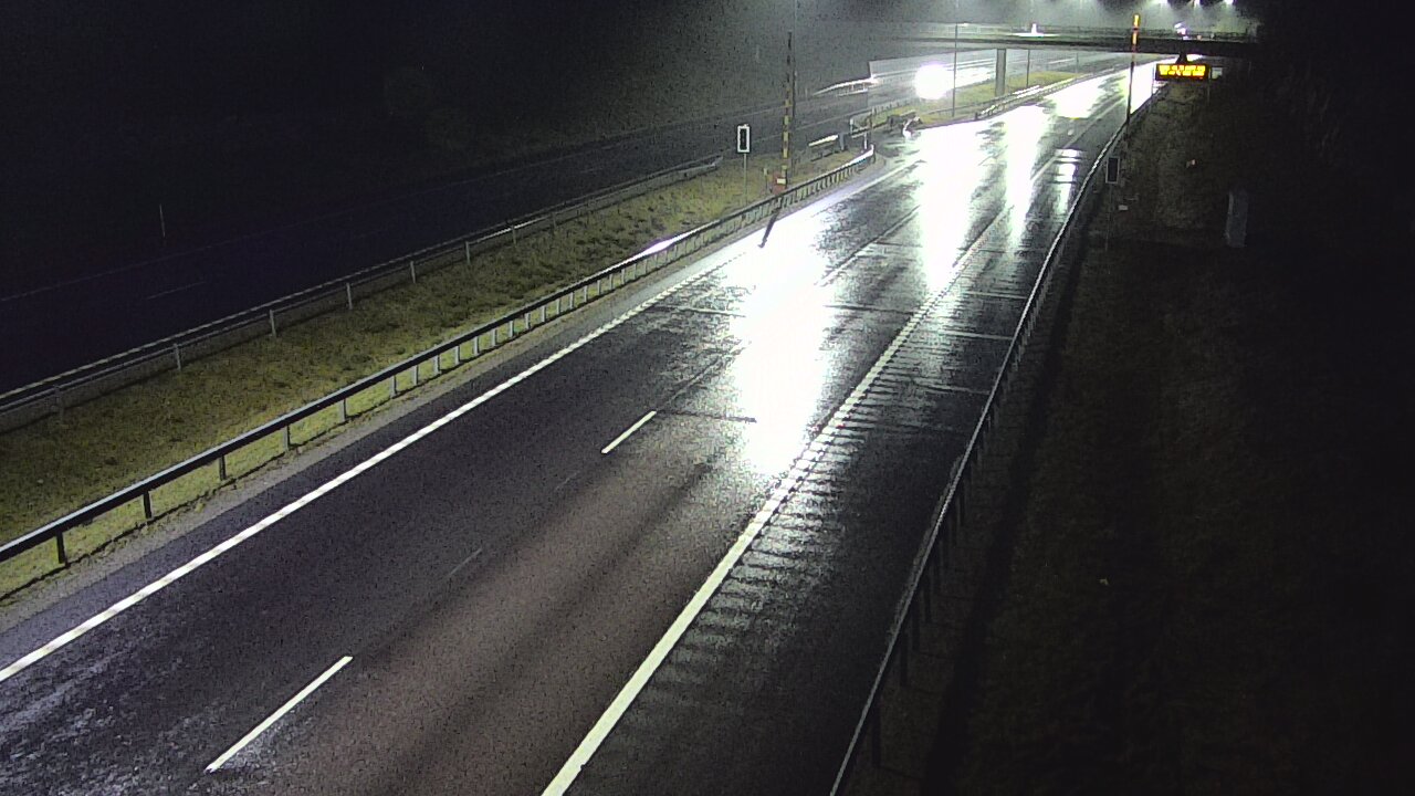 Weather Camera Image Road 7 Virolahti, Vaalimaan tunneli, boom west, Virolahti, Kymenlaakso