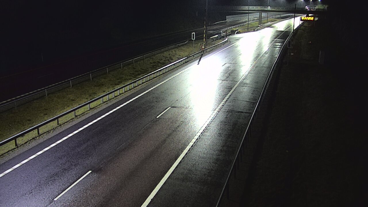 Weather Camera Image Road 7 Virolahti, Vaalimaan tunneli, boom west, Virolahti, Kymenlaakso