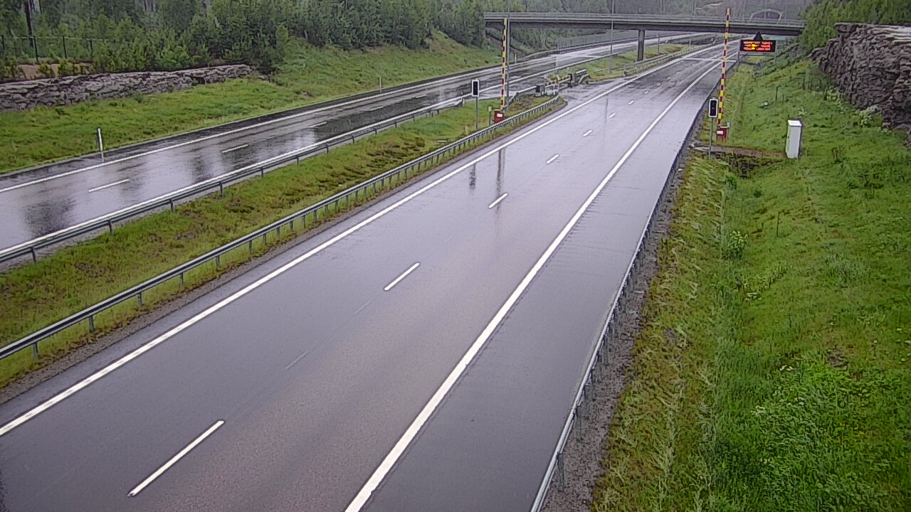 Kelikamerat Kuva Tie 7 Virolahti, Vaalimaan tunneli, puomi länsi, Virolahti, Kymenlaakso