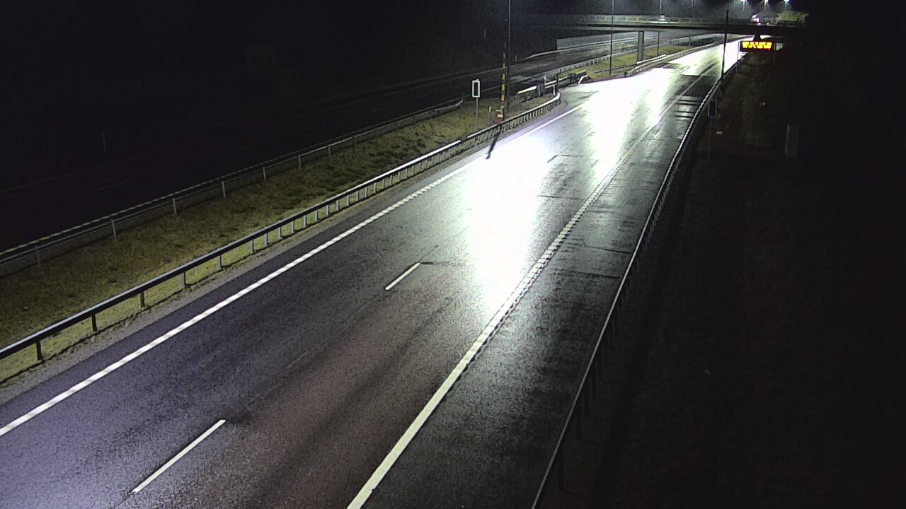 Weather Camera Image Road 7 Virolahti, Vaalimaan tunneli, boom west, Virolahti, Kymenlaakso