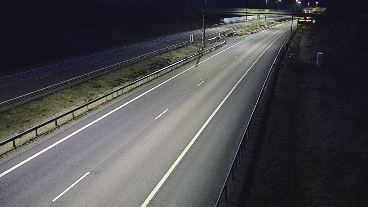 Weather Camera Image Road 7 Virolahti, Vaalimaan tunneli, boom west, Virolahti, Kymenlaakso