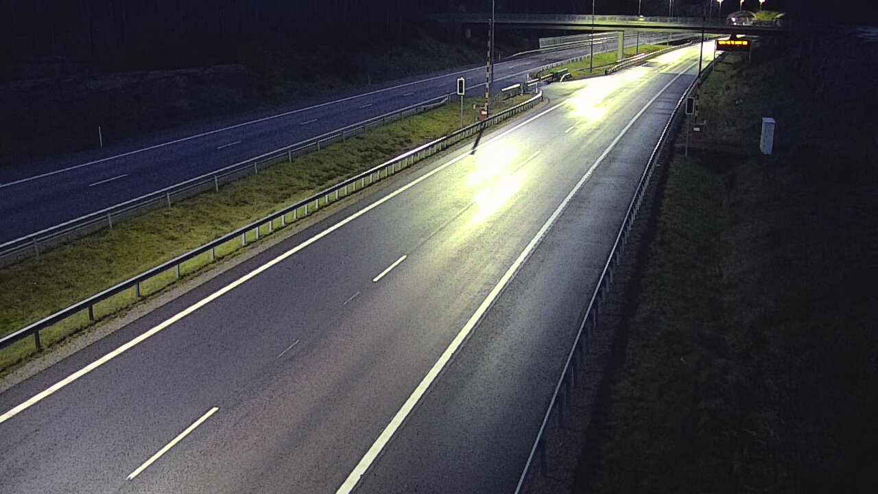 Kelikamerat Kuva Tie 7 Virolahti, Vaalimaan tunneli, puomi länsi, Virolahti, Kymenlaakso