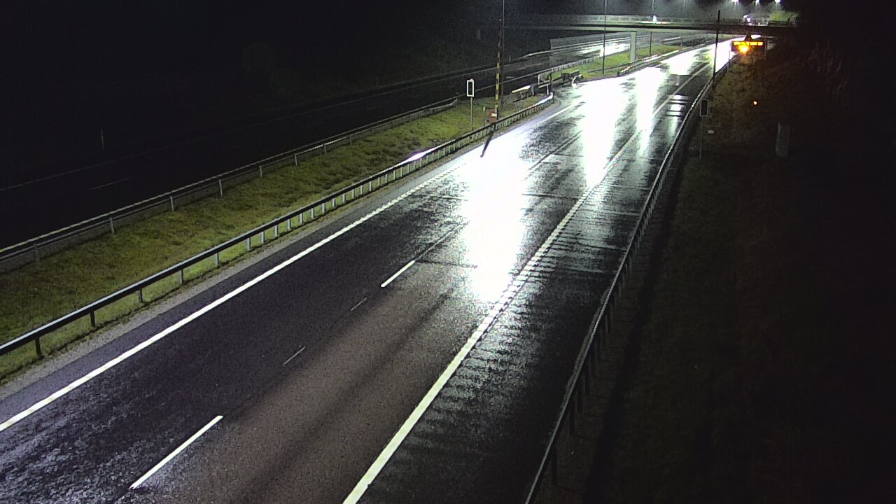 Weather Camera Image Väg 7 Vederlax, Vaalimaan tunneli, bom väst, Virolahti, Kymenlaakso