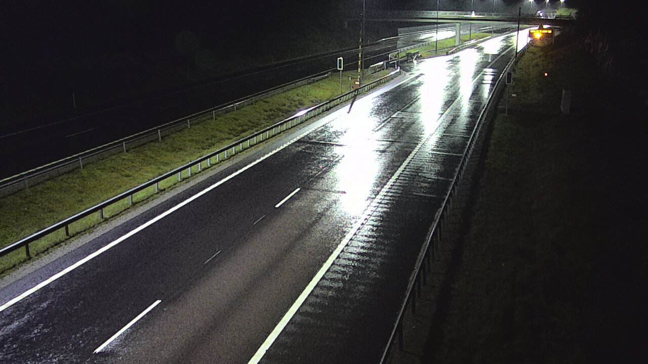 Weather Camera Image Väg 7 Vederlax, Vaalimaan tunneli, bom väst, Virolahti, Kymenlaakso