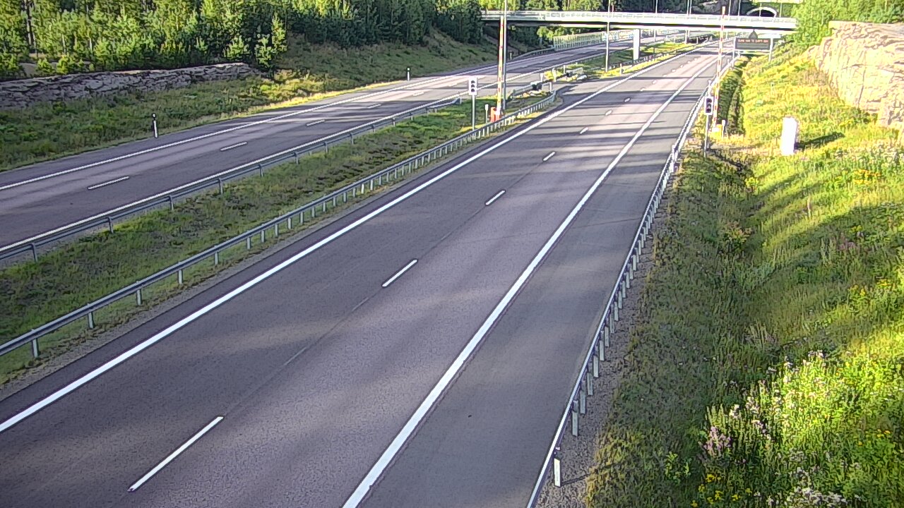 Kelikamerat Kuva Tie 7 Virolahti, Vaalimaan tunneli, puomi länsi, Virolahti, Kymenlaakso