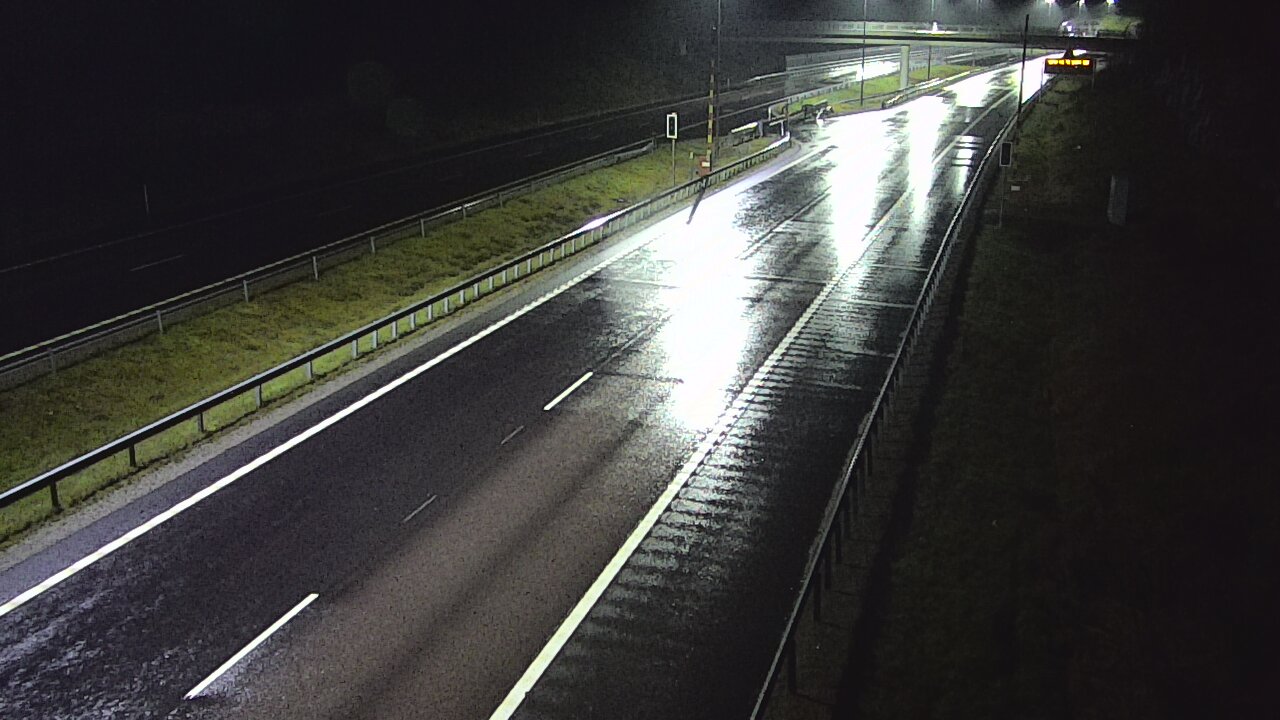 Weather Camera Image Väg 7 Vederlax, Vaalimaan tunneli, bom väst, Virolahti, Kymenlaakso