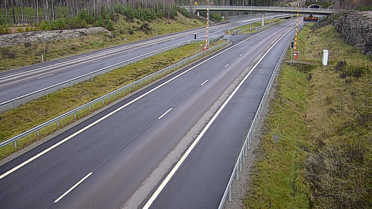 Kelikamerat Kuva Tie 7 Virolahti, Vaalimaan tunneli, puomi länsi, Virolahti, Kymenlaakso