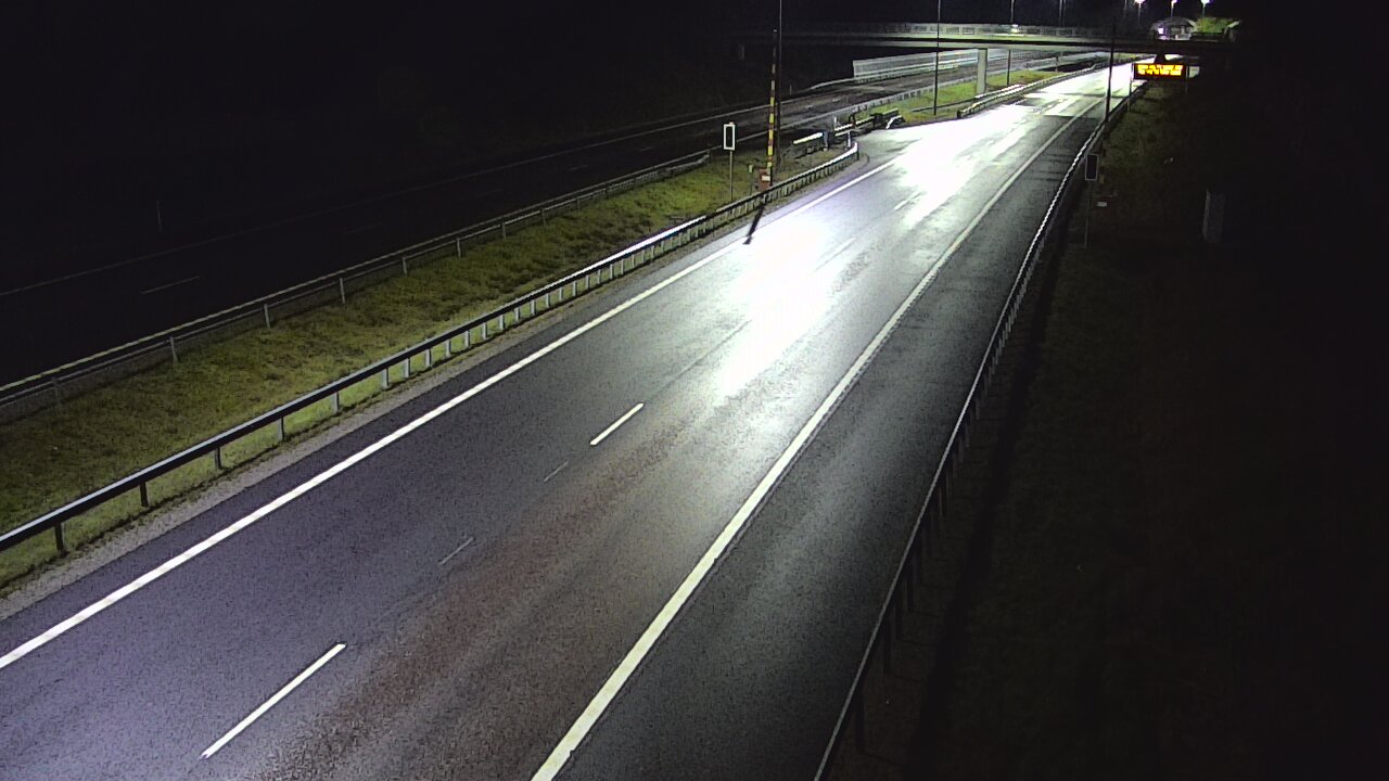 Weather Camera Image Road 7 Virolahti, Vaalimaan tunneli, boom west, Virolahti, Kymenlaakso