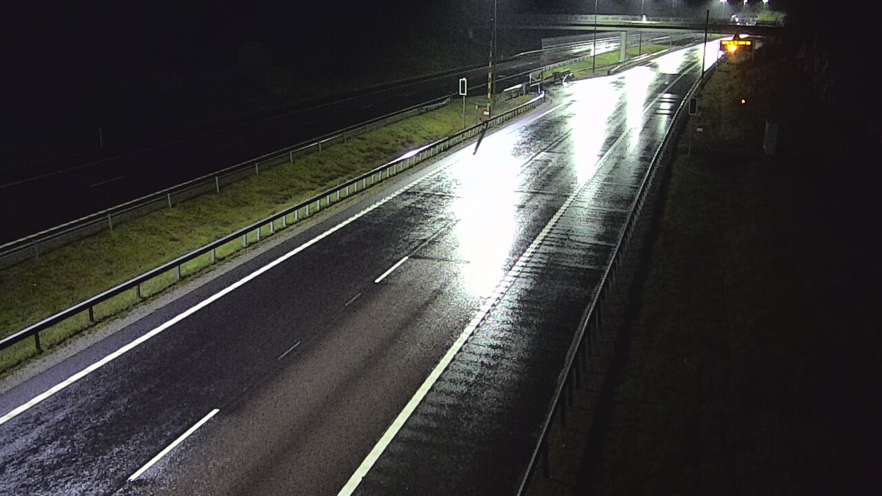 Weather Camera Image Väg 7 Vederlax, Vaalimaan tunneli, bom väst, Virolahti, Kymenlaakso