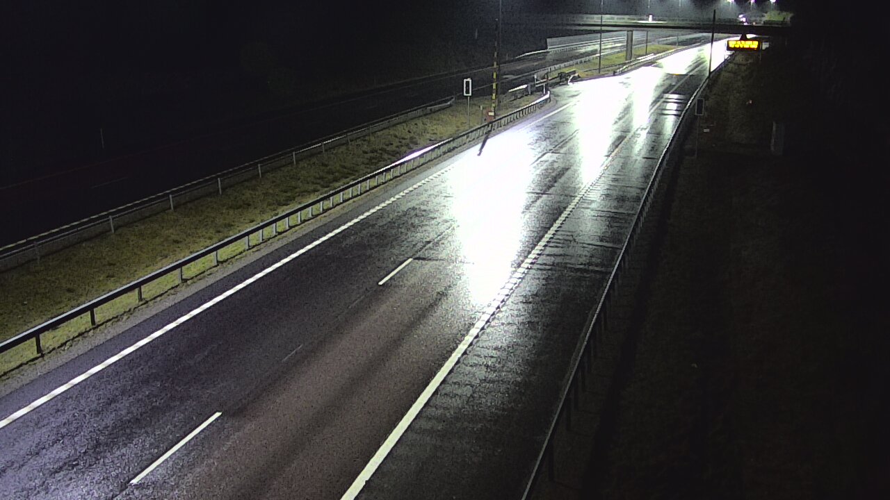 Weather Camera Image Road 7 Virolahti, Vaalimaan tunneli, boom west, Virolahti, Kymenlaakso