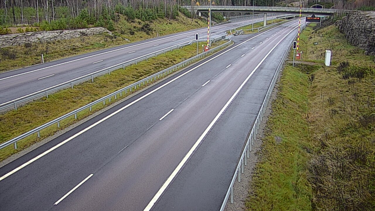 Kelikamerat Kuva Tie 7 Virolahti, Vaalimaan tunneli, puomi länsi, Virolahti, Kymenlaakso