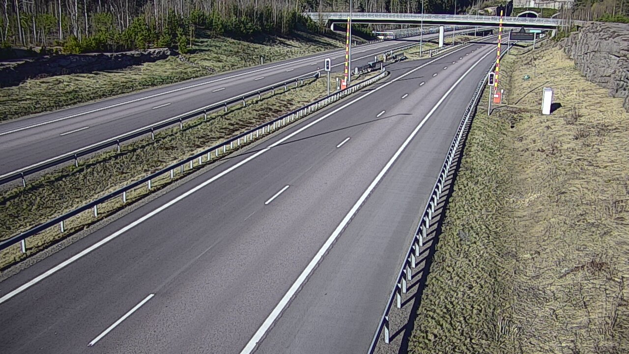 Kelikamerat Kuva Tie 7 Virolahti, Vaalimaan tunneli, puomi länsi, Virolahti, Kymenlaakso