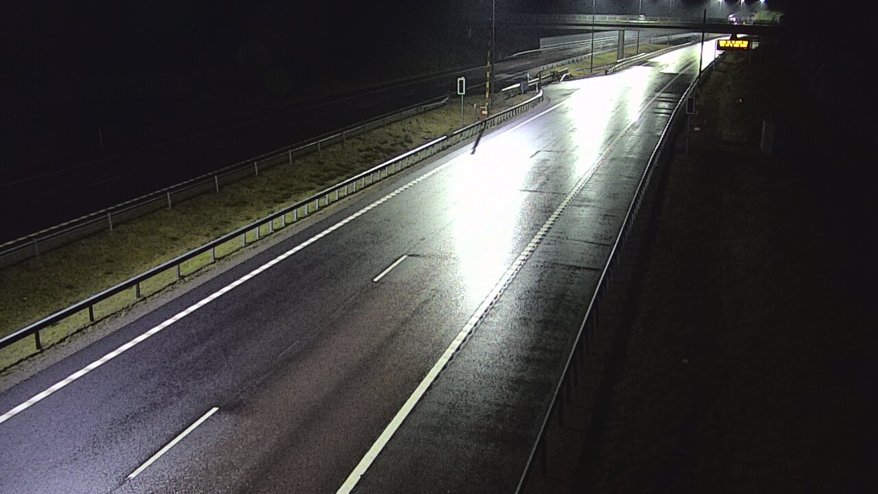 Weather Camera Image Road 7 Virolahti, Vaalimaan tunneli, boom west, Virolahti, Kymenlaakso