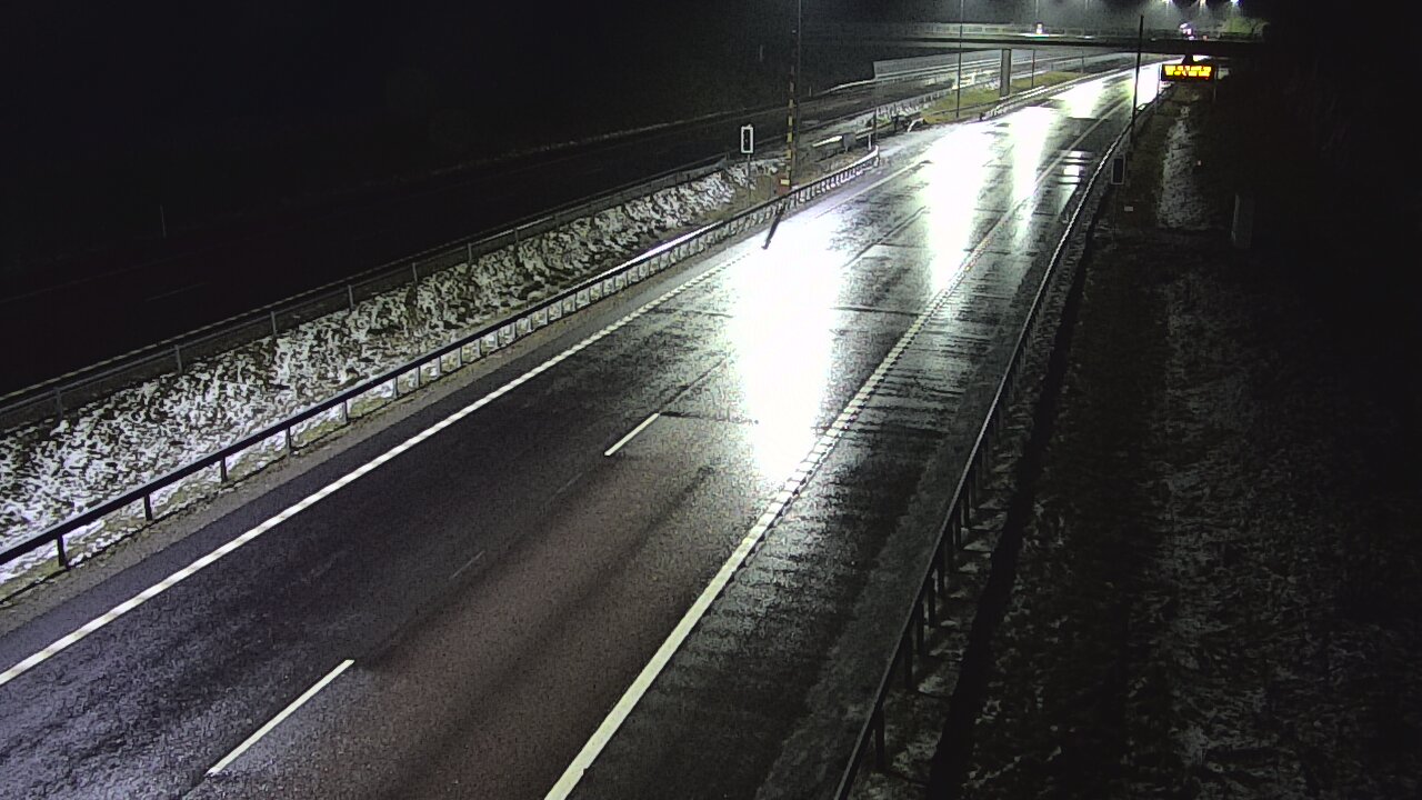 Weather Camera Image Väg 7 Vederlax, Vaalimaan tunneli, bom väst, Virolahti, Kymenlaakso