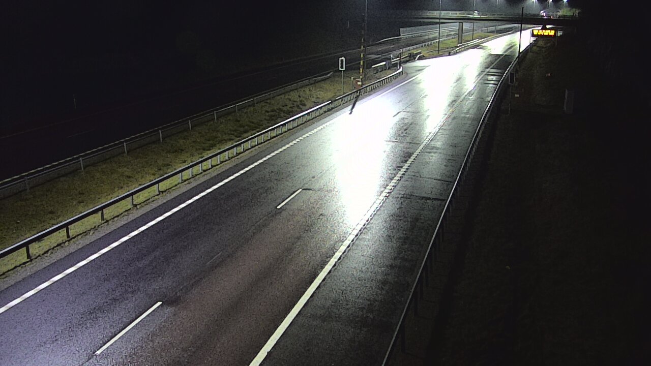 Weather Camera Image Road 7 Virolahti, Vaalimaan tunneli, boom west, Virolahti, Kymenlaakso