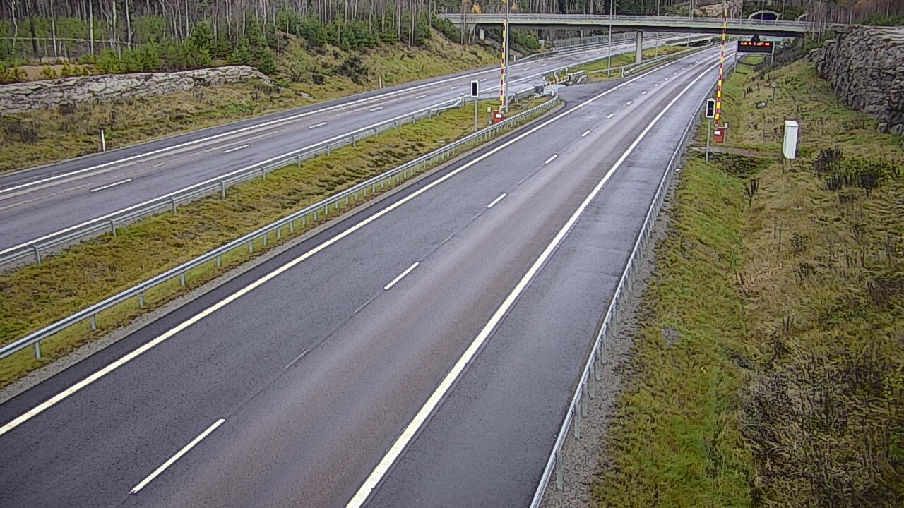 Kelikamerat Kuva Tie 7 Virolahti, Vaalimaan tunneli, puomi länsi, Virolahti, Kymenlaakso