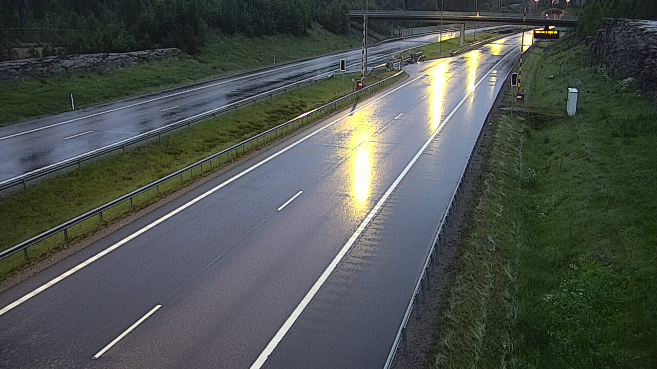 Kelikamerat Kuva Tie 7 Virolahti, Vaalimaan tunneli, puomi länsi, Virolahti, Kymenlaakso