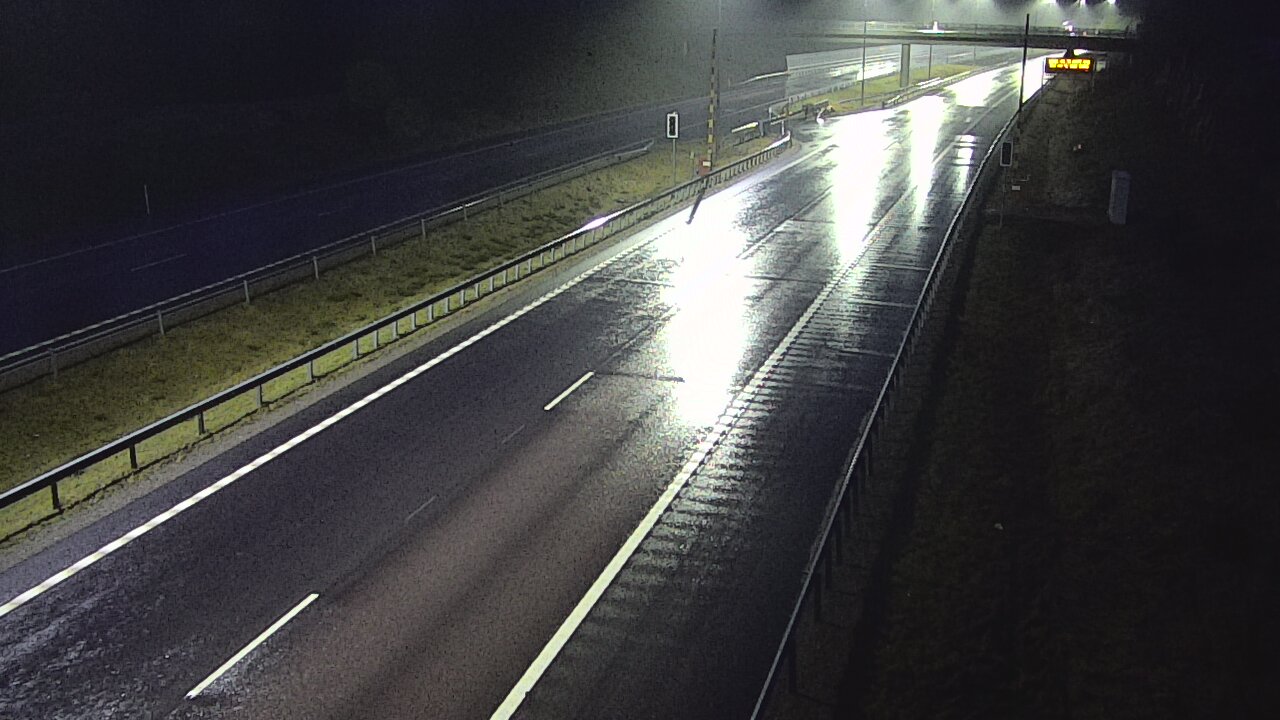 Weather Camera Image Road 7 Virolahti, Vaalimaan tunneli, boom west, Virolahti, Kymenlaakso