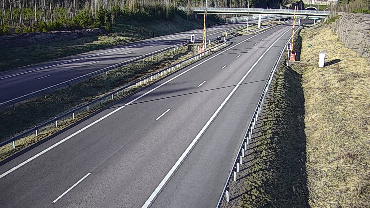 Kelikamerat Kuva Tie 7 Virolahti, Vaalimaan tunneli, puomi länsi, Virolahti, Kymenlaakso
