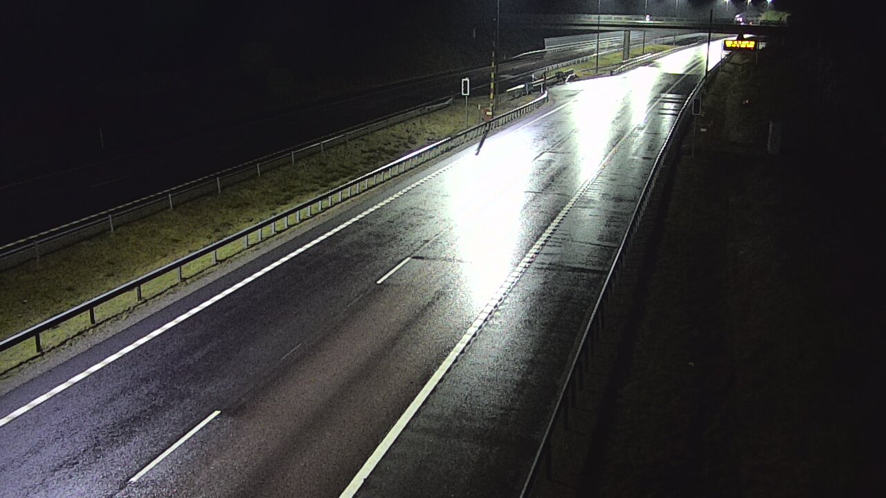 Weather Camera Image Road 7 Virolahti, Vaalimaan tunneli, boom west, Virolahti, Kymenlaakso