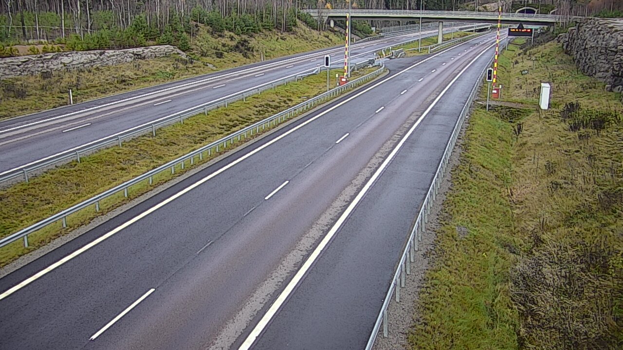 Kelikamerat Kuva Tie 7 Virolahti, Vaalimaan tunneli, puomi länsi, Virolahti, Kymenlaakso