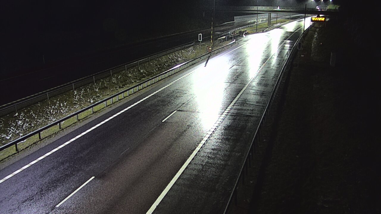 Weather Camera Image Väg 7 Vederlax, Vaalimaan tunneli, bom väst, Virolahti, Kymenlaakso