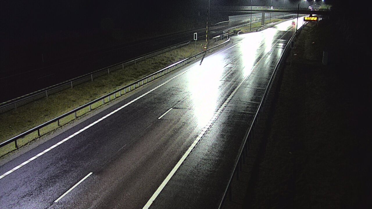 Weather Camera Image Road 7 Virolahti, Vaalimaan tunneli, boom west, Virolahti, Kymenlaakso