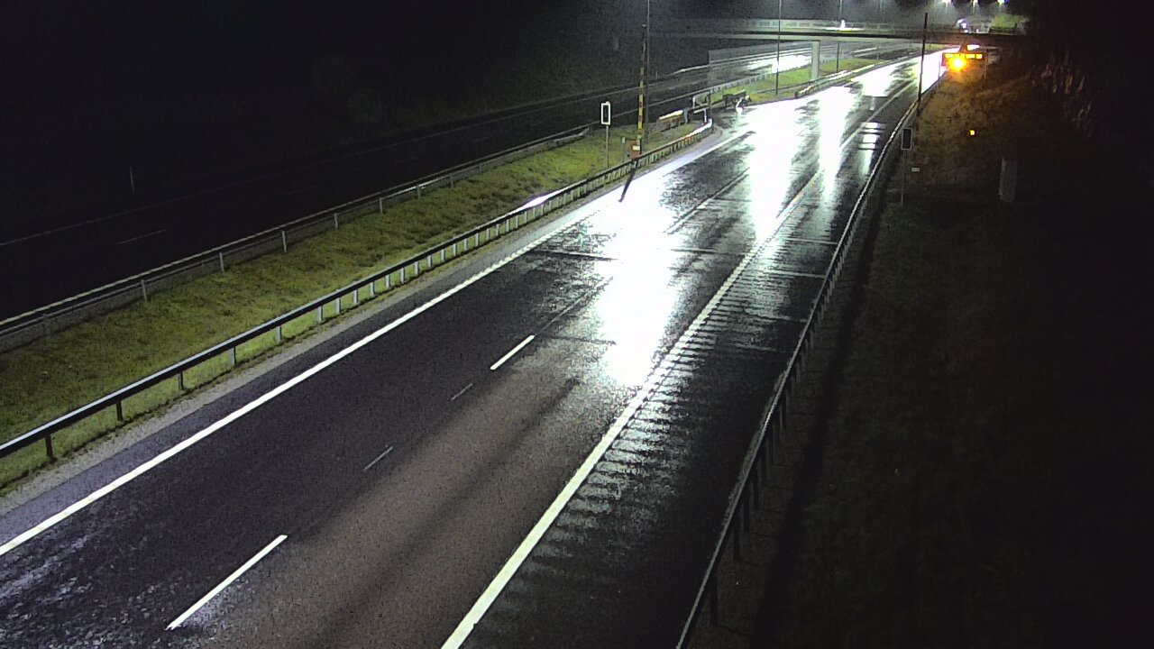 Weather Camera Image Väg 7 Vederlax, Vaalimaan tunneli, bom väst, Virolahti, Kymenlaakso