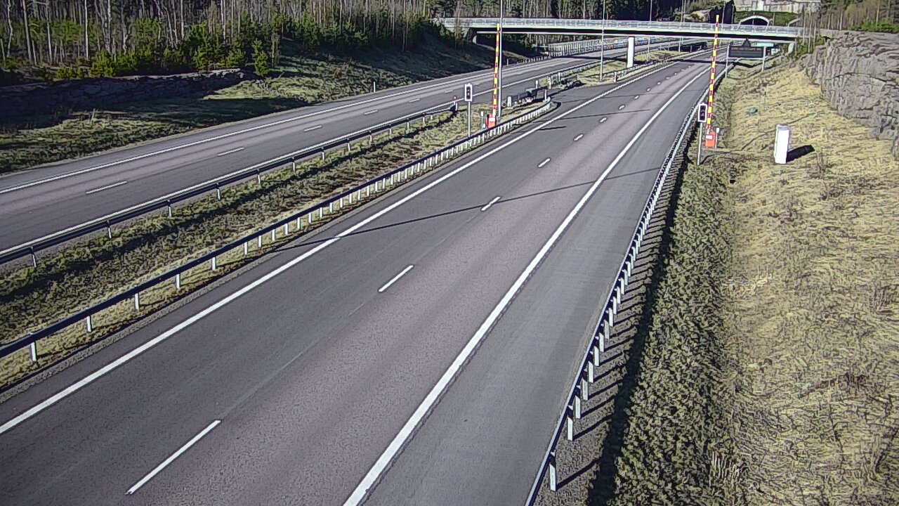 Kelikamerat Kuva Tie 7 Virolahti, Vaalimaan tunneli, puomi länsi, Virolahti, Kymenlaakso