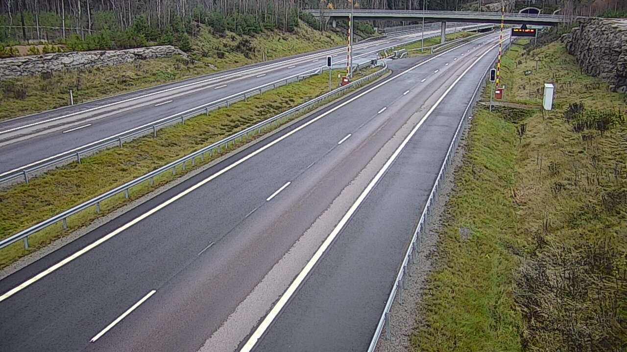 Kelikamerat Kuva Tie 7 Virolahti, Vaalimaan tunneli, puomi länsi, Virolahti, Kymenlaakso