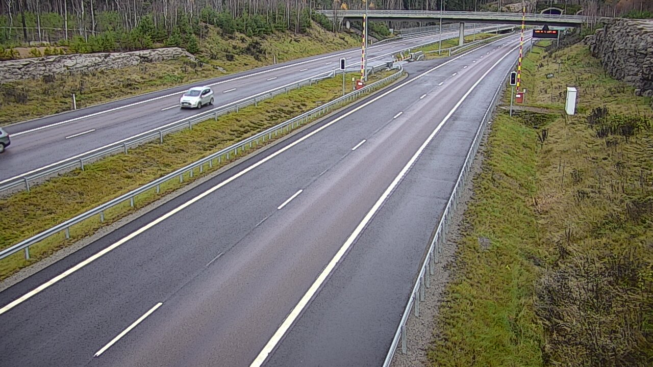 Kelikamerat Kuva Tie 7 Virolahti, Vaalimaan tunneli, puomi länsi, Virolahti, Kymenlaakso