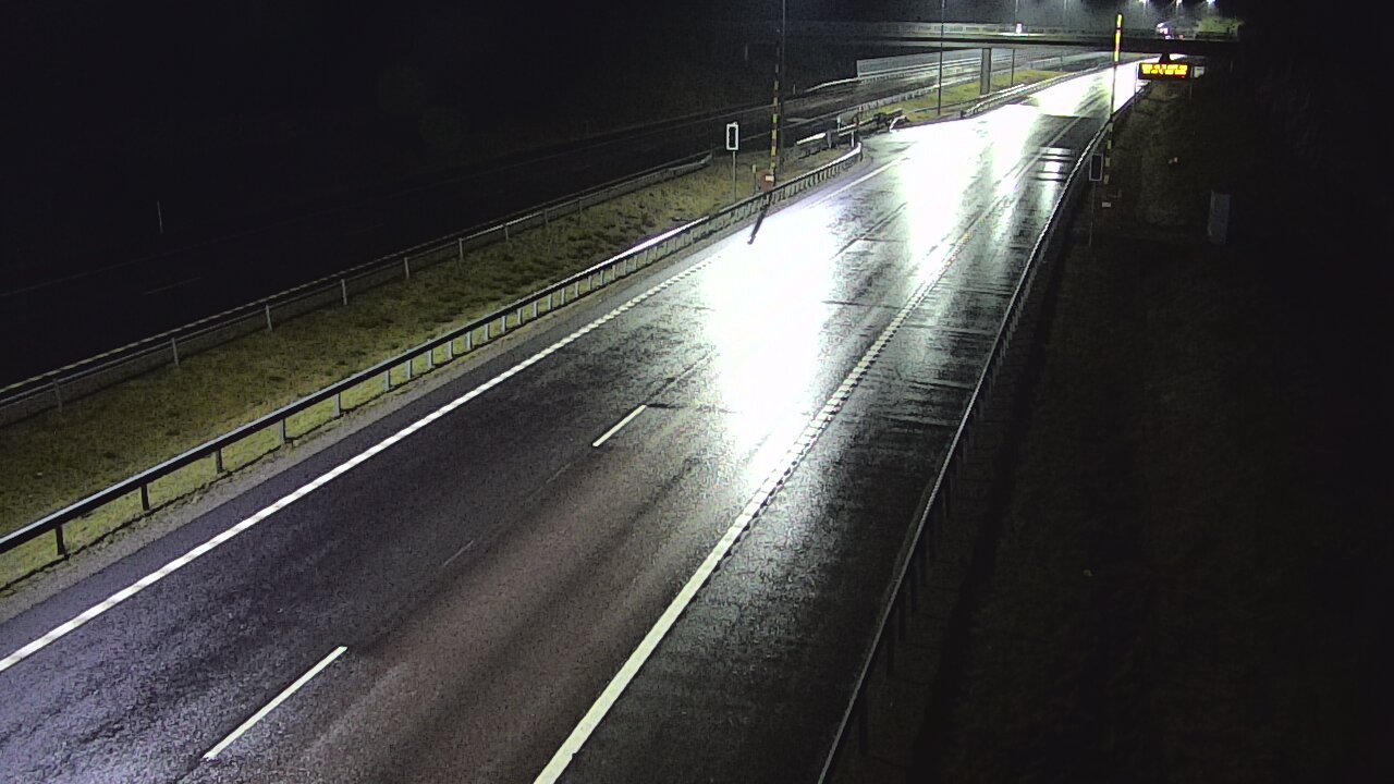 Weather Camera Image Road 7 Virolahti, Vaalimaan tunneli, boom west, Virolahti, Kymenlaakso