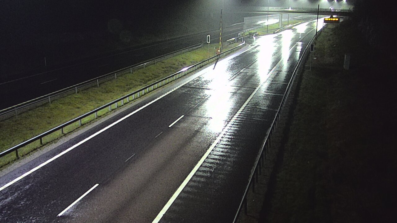 Weather Camera Image Road 7 Virolahti, Vaalimaan tunneli, boom west, Virolahti, Kymenlaakso