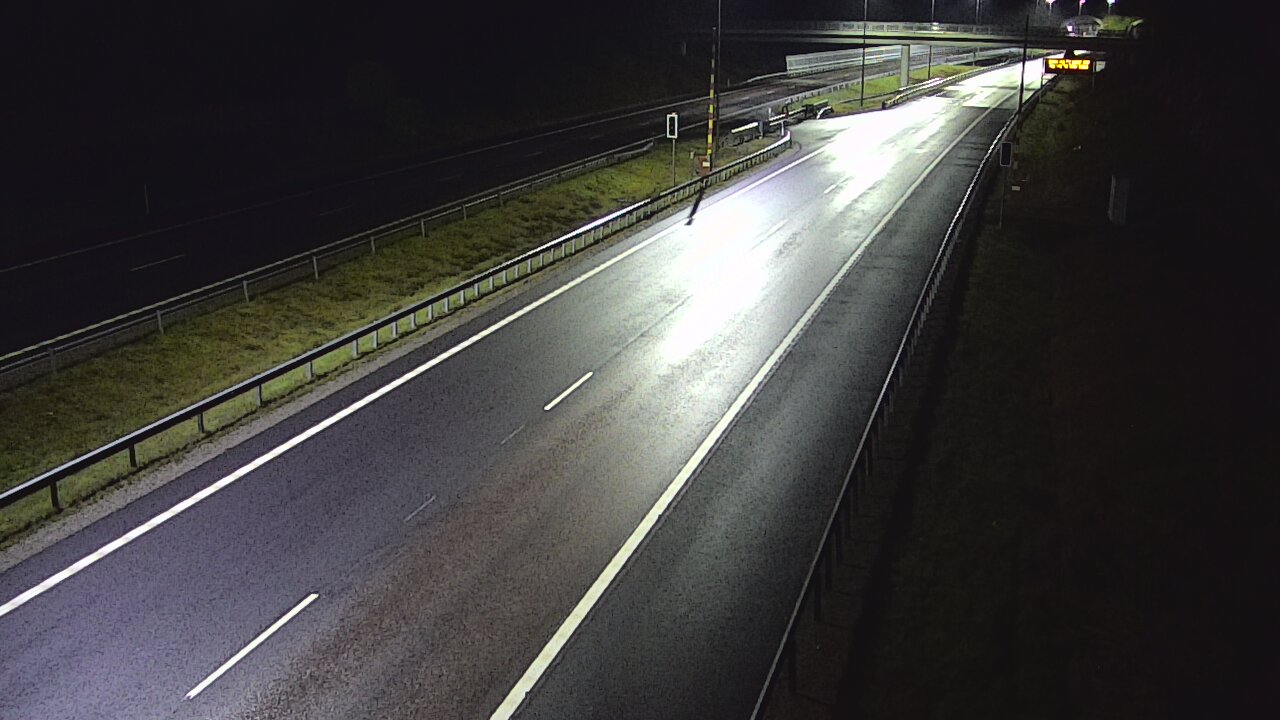 Weather Camera Image Road 7 Virolahti, Vaalimaan tunneli, boom west, Virolahti, Kymenlaakso