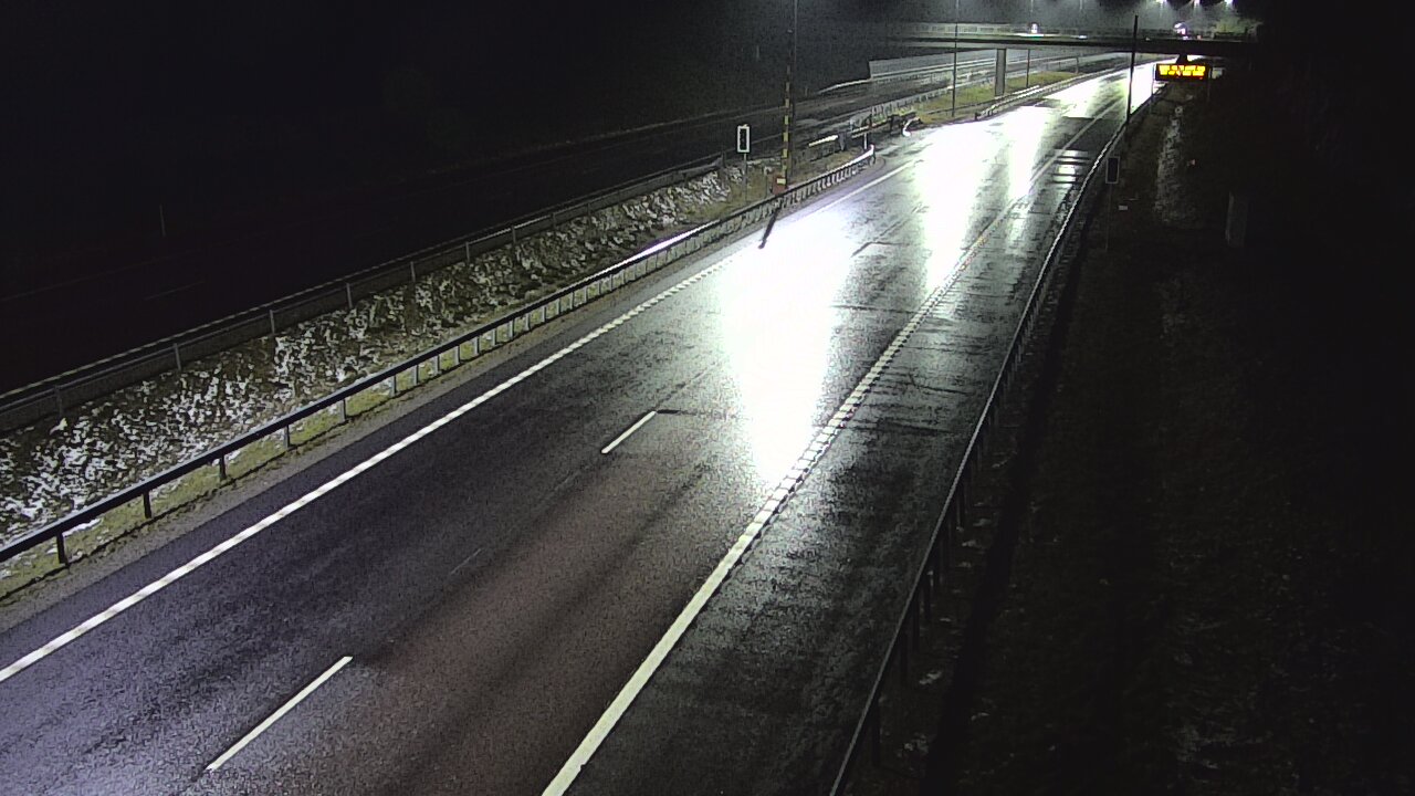 Weather Camera Image Väg 7 Vederlax, Vaalimaan tunneli, bom väst, Virolahti, Kymenlaakso