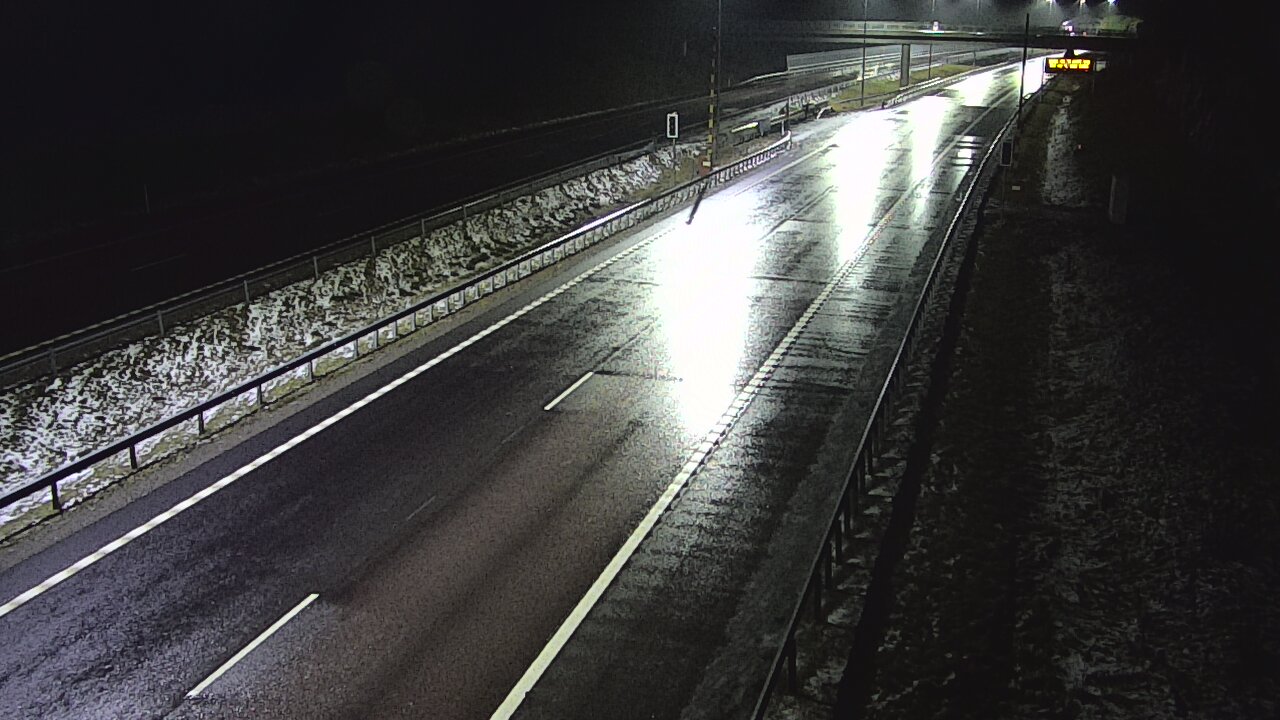 Weather Camera Image Väg 7 Vederlax, Vaalimaan tunneli, bom väst, Virolahti, Kymenlaakso