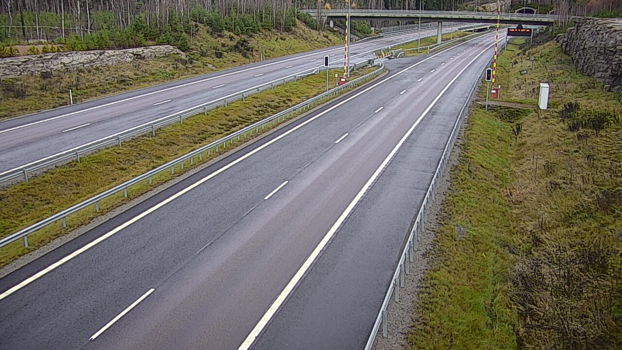Kelikamerat Kuva Tie 7 Virolahti, Vaalimaan tunneli, puomi länsi, Virolahti, Kymenlaakso