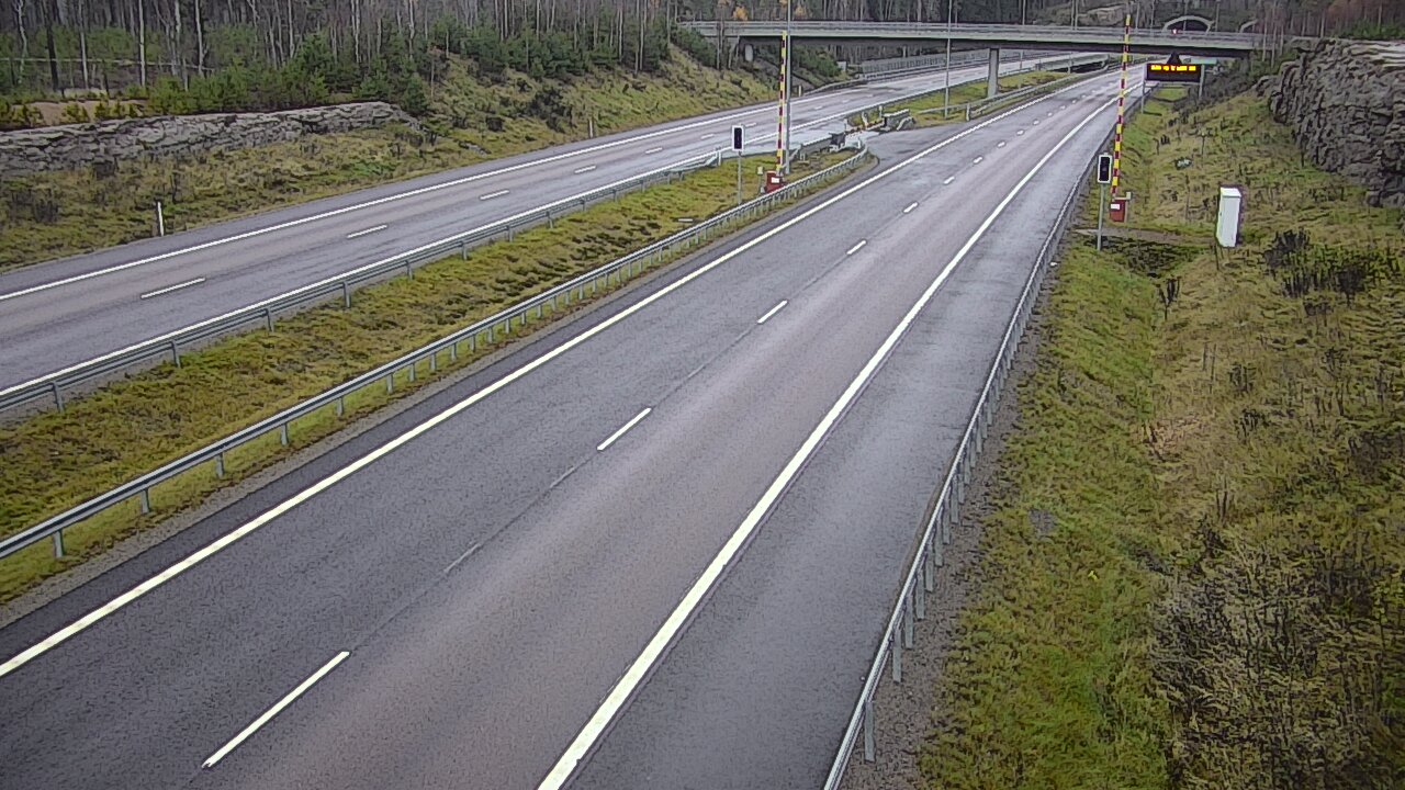 Kelikamerat Kuva Tie 7 Virolahti, Vaalimaan tunneli, puomi länsi, Virolahti, Kymenlaakso