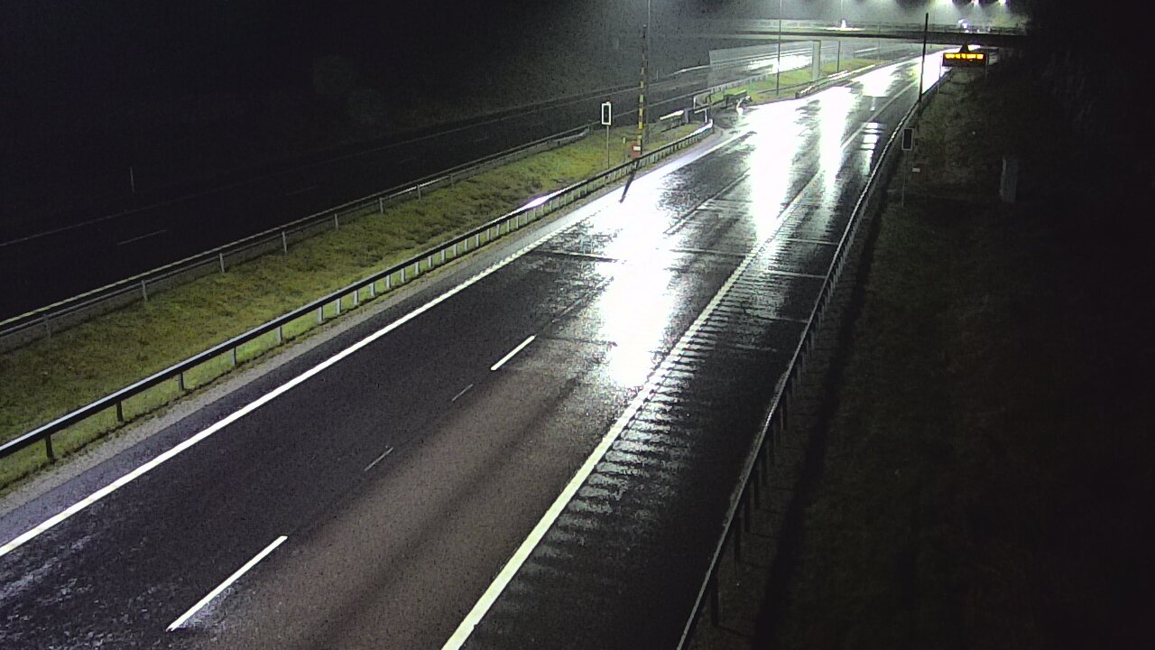 Weather Camera Image Road 7 Virolahti, Vaalimaan tunneli, boom west, Virolahti, Kymenlaakso